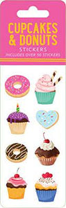 Cupcakes & Donuts Sticker Set