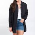 Aaliyah Gauze Button Up Top
