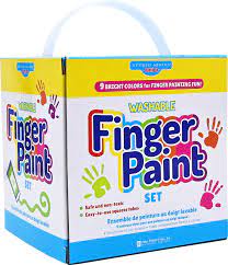 Studio Series Junior Finger Paint Set (9 Colors)