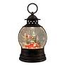 Red Truck With Tree Fishbowl Glitter Lantern