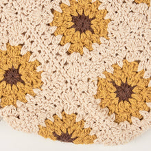 Load image into Gallery viewer, Crochet Sunflower Tote
