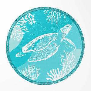 Juice Box 60" Round Beach Towels