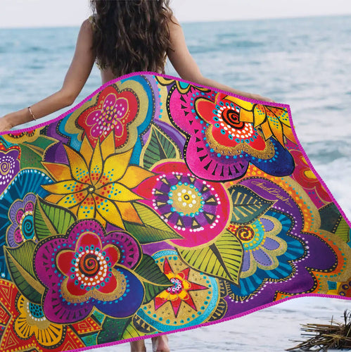 Beach Towel - Laurel Burch 