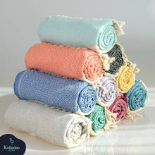 Load image into Gallery viewer, Turkish Towel | Peshtemal | Sand Resistant Beach Towel