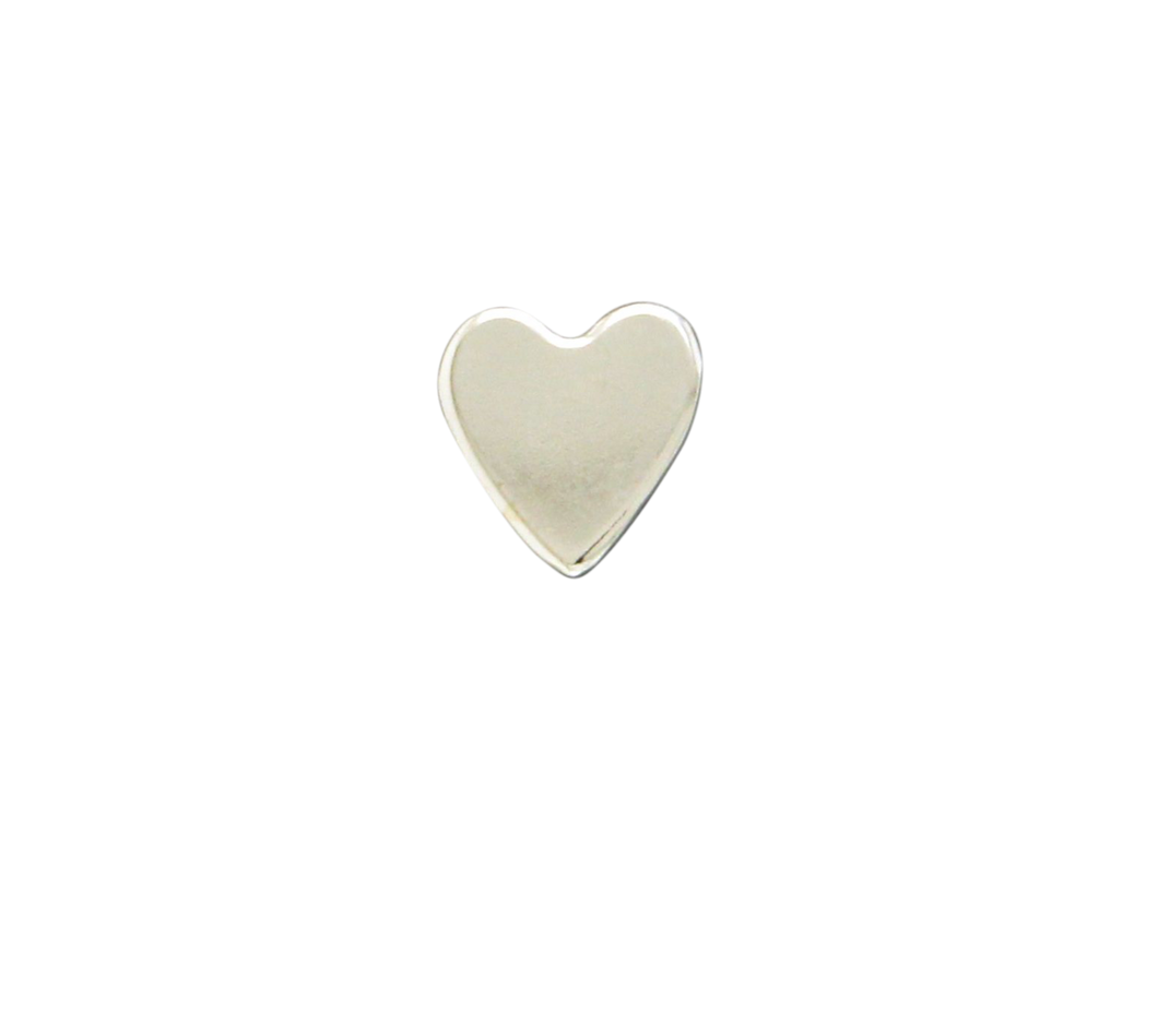 P54-ss Heart Earring