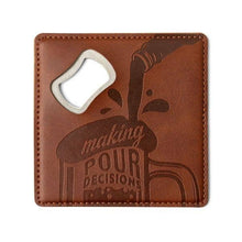 Load image into Gallery viewer, Brodeo Drive Pour Decisions Bottle Opener Coaster Assortment