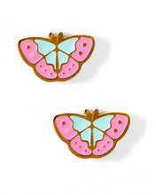 Load image into Gallery viewer, Screwback Stud Earrings - Blakely Butterfly