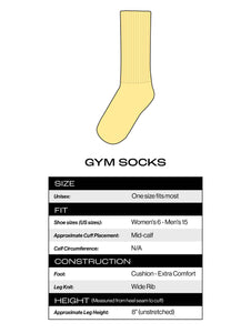 Pickleball Pro Gym Crew Socks