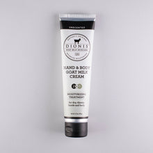 Load image into Gallery viewer, Unscented Hand &amp; Body Goat Milk Cream 3.3 oz