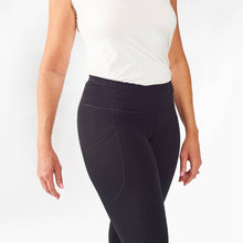 Load image into Gallery viewer, Organic Cotton Blackout Ankle Leggings
