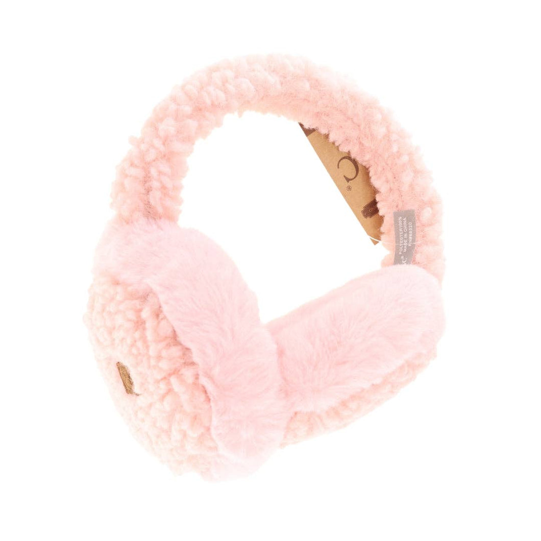C.C. Faux Fur Sherpa Earmuff EM3667