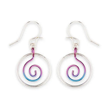 Load image into Gallery viewer, L9 Koru Circled Dangle Earring