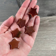 Load image into Gallery viewer, Opalite Star 1-Inch Gemstone Star Shapes