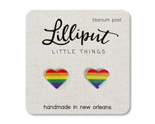 Load image into Gallery viewer, Pride Earrings // LGBTQ+ Pride Flag Earrings