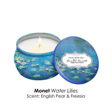 Load image into Gallery viewer, Monet Water Lilies Scented Candle Collection