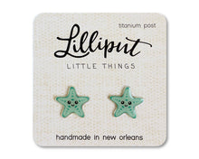 Load image into Gallery viewer, Starfish Earrings // Beach Gifts // Nautical