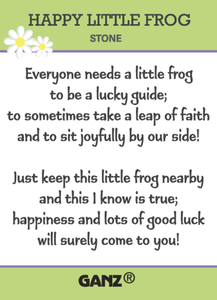 Happy Little Frogs Stones