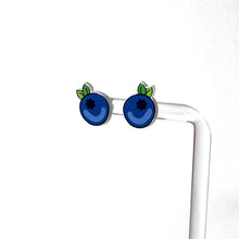 Load image into Gallery viewer, Blueberry Earrings // Summer Earrings