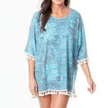 Load image into Gallery viewer, Elsie One Size Fringe Beach Swimsuit Cover Up