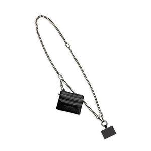 Clip & Go Crossbody Phone Accessory with Metal Chain