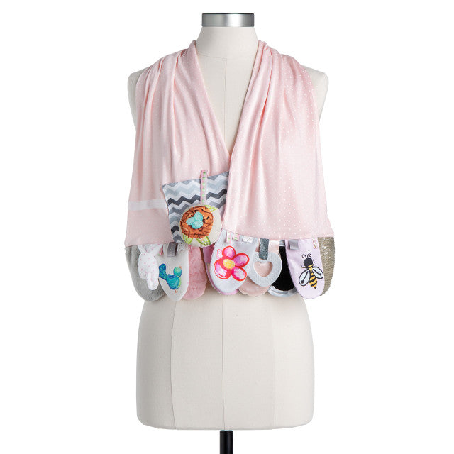 Mommy & Me Activity Scarf - Pink
