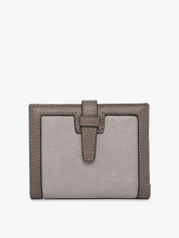 Load image into Gallery viewer, Bessie Canvas Wallet w/ Slip Closure