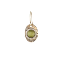 Load image into Gallery viewer, Hammered Oval Earring