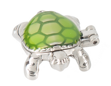 Load image into Gallery viewer, Lucky Little Turtle Wish Box Charm