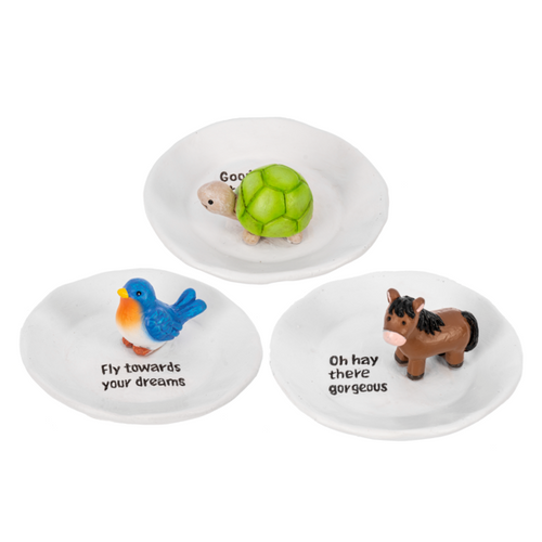 Animal Pals Trinket Dishes