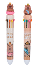 Load image into Gallery viewer, Capybara Multicolored Pen