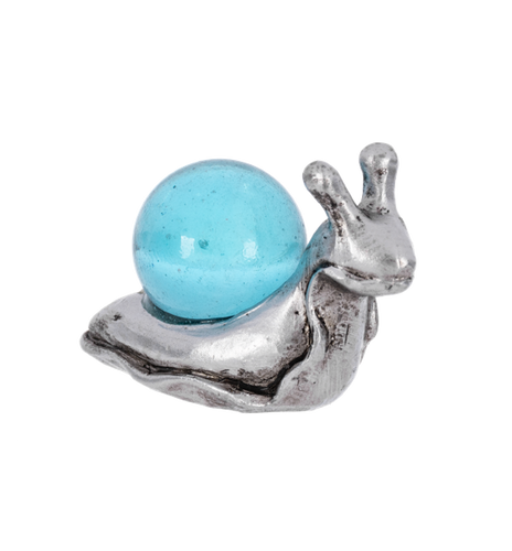 Good Things Take Time Snail Charm