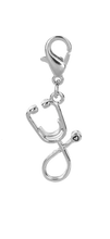 Load image into Gallery viewer, Nursing is a Work of Heart Charm
