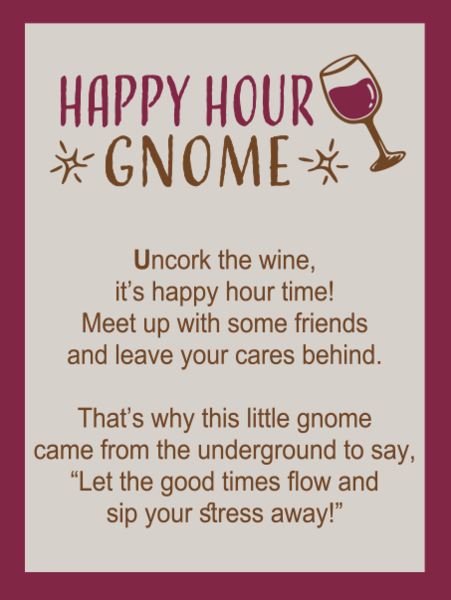 Happy Hour Gnomes Charms