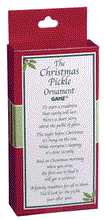 Load image into Gallery viewer, Christmas Pickle Ornament In Window Gift Box