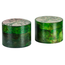 Load image into Gallery viewer, TREE OF LIFE 2&quot; ROUND SOAPSTONE BOX
