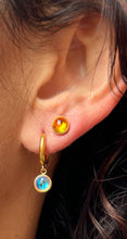 Load image into Gallery viewer, Aurora - Halo Crystal Studs (5mm)