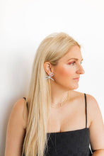 Load image into Gallery viewer, Lola Bow - Baby Blue - Earrings