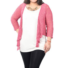 Load image into Gallery viewer, POPCORN KNIT SHRUG