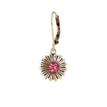 Load image into Gallery viewer, Crystal Sunflower Earring