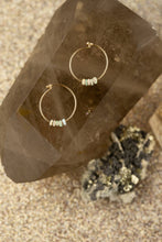 Load image into Gallery viewer, Amazing Mom  Ethiopian Opal 14K Gold Filled Hoop Earrings