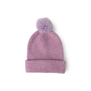 Britt's Knits Powder Knit Ultra Soft Pom Hat