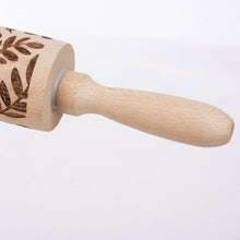 Load image into Gallery viewer, Mushrooms Small Embossing Rolling Pin
