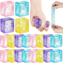 Load image into Gallery viewer, Stress Relief Ball glitter sugar squishy toy-random color