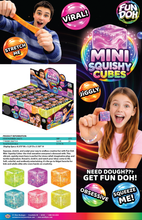 Load image into Gallery viewer, Fun Doh MINI Squishy Cube 2 Pack VIRAL Variety