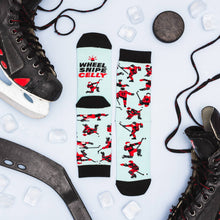 Load image into Gallery viewer, Wheel Snipe Celly Hockey Socks