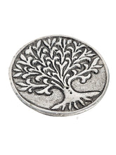 Load image into Gallery viewer, Tree of Life Round Incense Holder