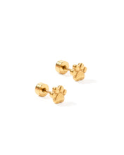 Load image into Gallery viewer, Screwback Stud Earrings - Paw Print