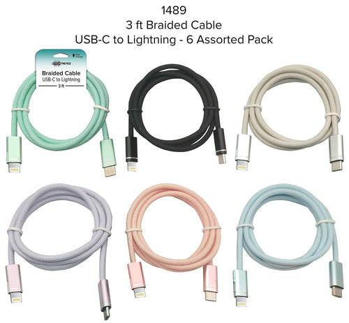 3FT USBC to Lit Cable