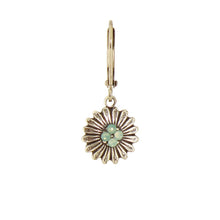 Load image into Gallery viewer, Crystal Sunflower Earring