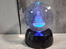 Load image into Gallery viewer, Laser Engraved 80mm Glass Sphere